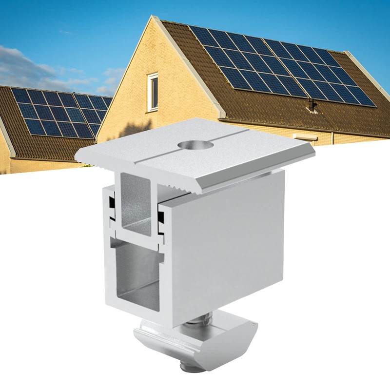 Adjustable Solar Panel Middle Clamps Centre Clamp Attachment Solar Module