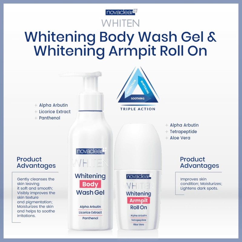 Novaclear Whitening Body Care Set