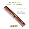 Kent Brushes Handmade Comb A 2T Medium Size Coarse and