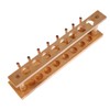 BUGUUYO Wooden Test Tube Rack Holder Stand Sturdy Design for