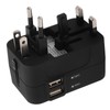 Multifunctional Power Converter with USB Ports Universal Adapter Socket