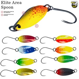 Molix Elite Area Spoon 2.5 G. Col. Yellow Orange Spots