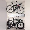 g00d4u 3-Bike Vertical Freestanding Bike Rack - Adjustable Height (5.74-13.12ft),