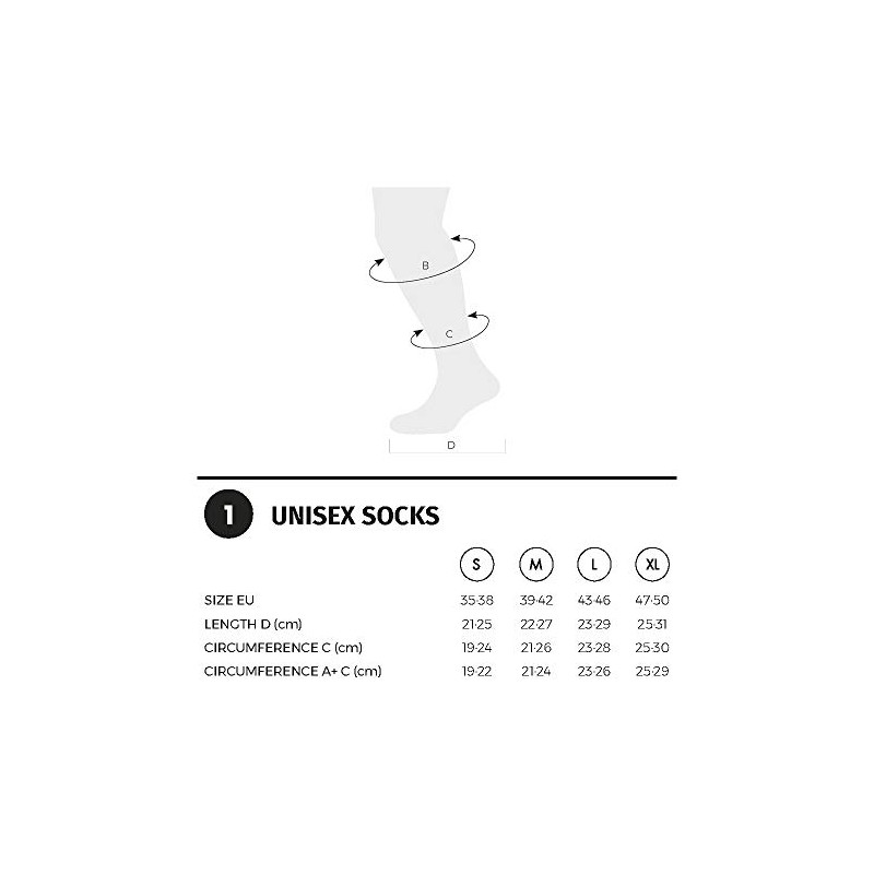LURBEL Cosmos Cycling Socks - red, size: s