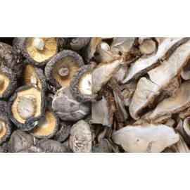 OliveNation Organic Shiitake Mushroom Slices, Dried Shiitake Mushroom, Non-GMO, Gluten Free, Kosher, Vegan - 4 ounces