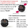 KanPas V28 Upgraded Version Mini Automotive Dashboard Car Compass Ball