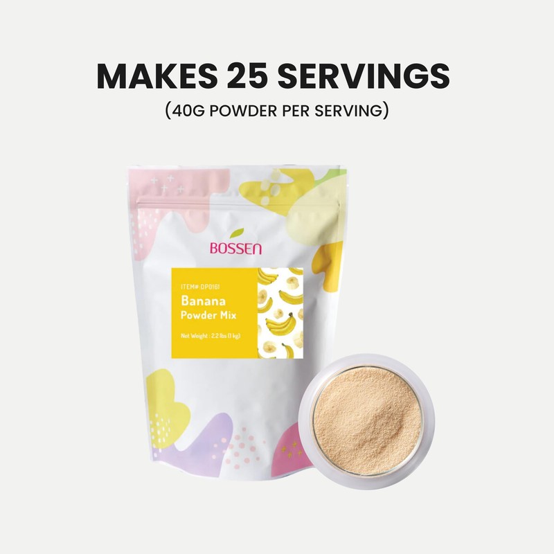 Bossen Bubble Tea Powder Mix (Banana)
