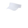 Port Authority Poly Visor White