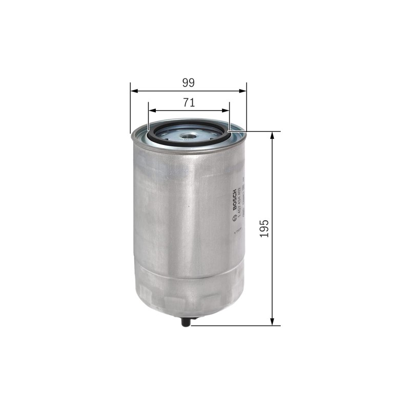 Bosch N4402 Diesel Filter Car