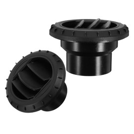 Operitacx 2 Pcs Car Heater Pipe Shipping Container Vent Metal Vent Cover Side Vent Covers Outdoor Dryer Vent Cover Ducting Vent Covers for Wall Vents Covers Wall Vent