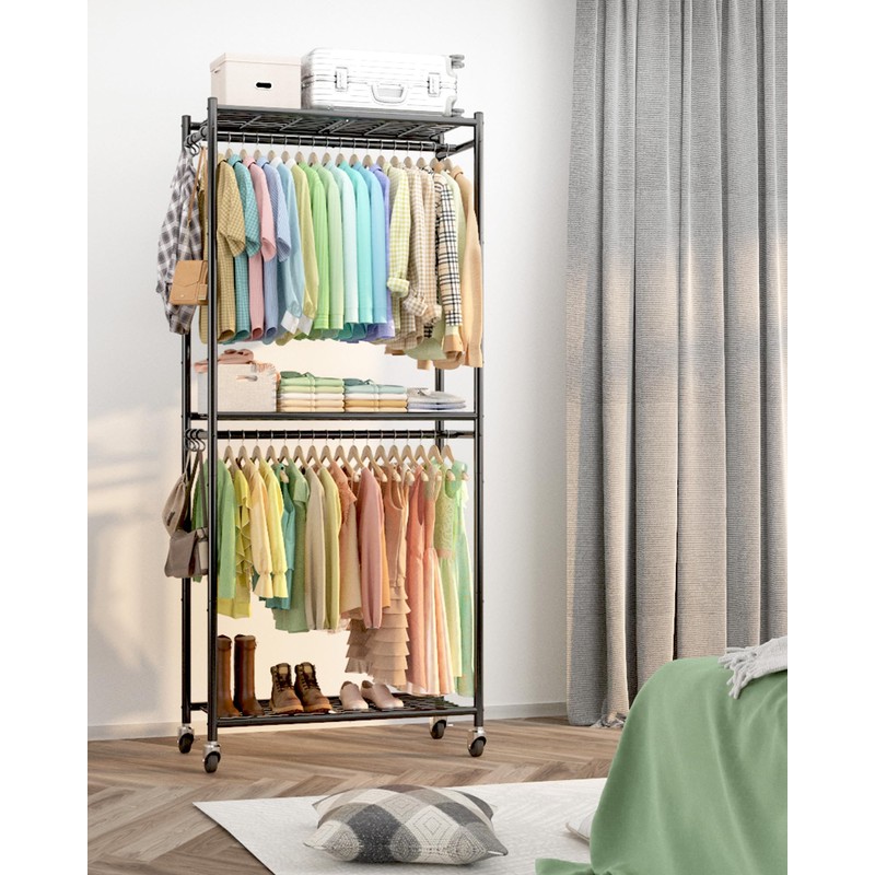 Sakugi Clothes Rack - 33.0" x 12.2" x 79.5" Clothing