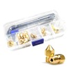 MK8 Brass Nozzles Set for 3D Printers - 24 Pieces