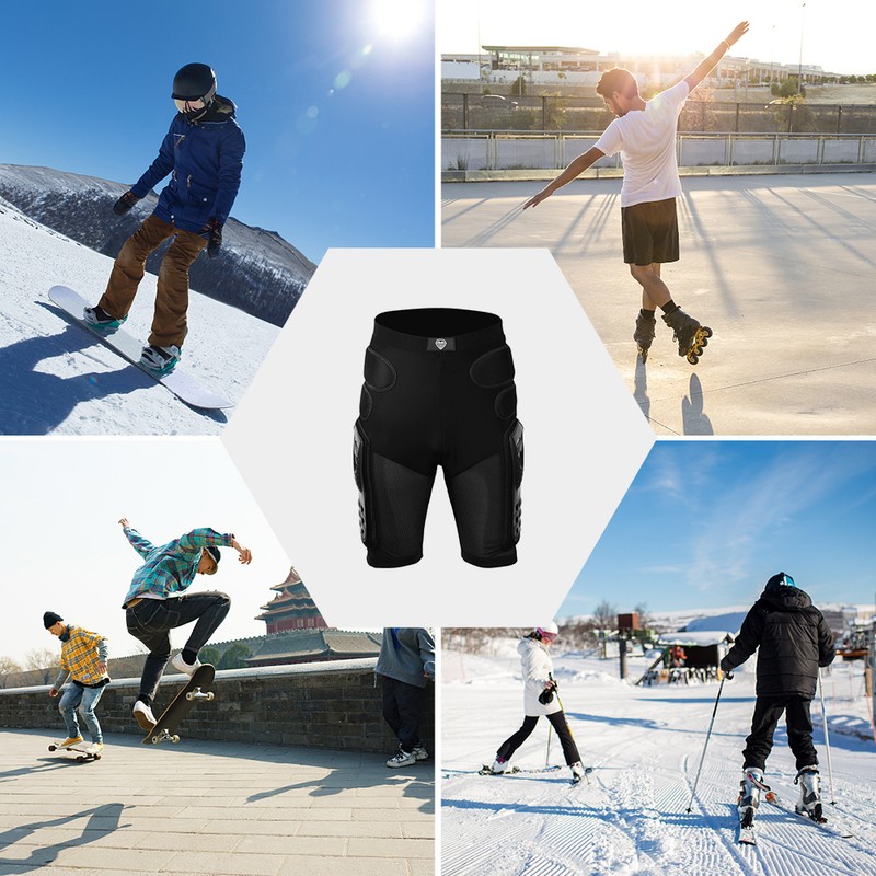 Hip Protection Riding Pants Protective Pad Shorts for Motorcycling Mountain