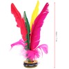 30Pcs Kick Shuttlecock Colorful Chinese Jianzi for Foot Sports Outdoor
