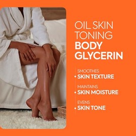 Makari Extreme Carrot & Argan Oil Skin Toning Glycerin 16.8oz __Ò Lightening & Tightening Moisturizer for Face & Body with Organiclarine __Ò Whitening