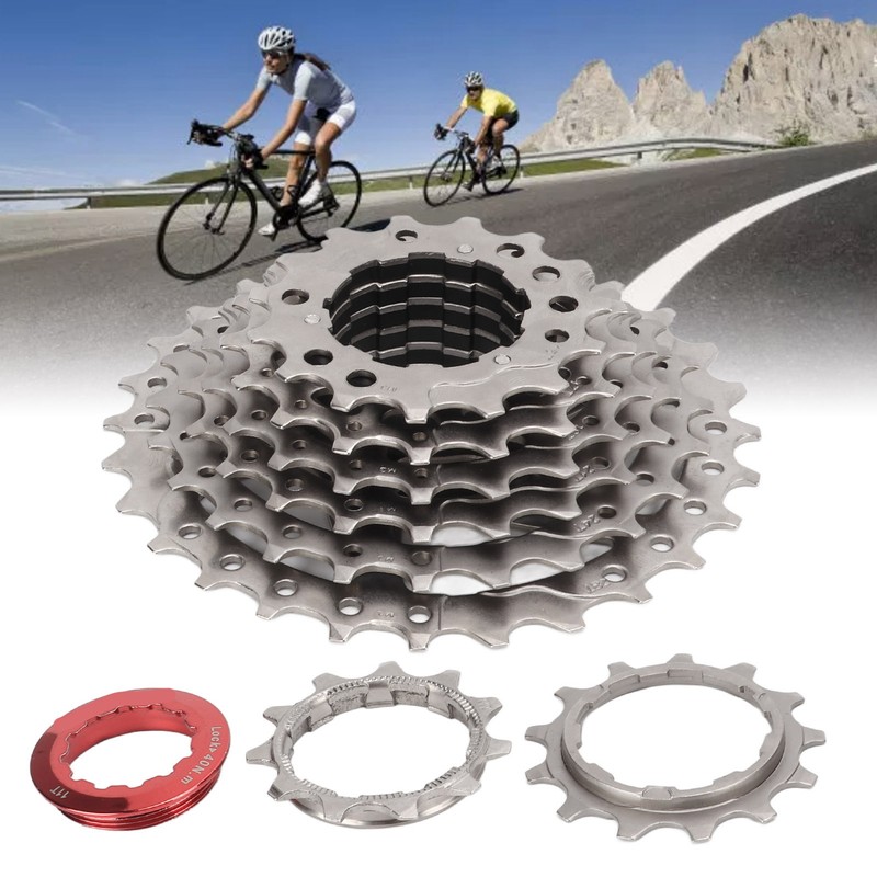 8 Speed Cassette 11‑28T Cassette Flywheel Cycling Accessories for Mountain