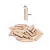 Wooden Dowels Pins, 100 PCS Dowel Rods for DIY and
