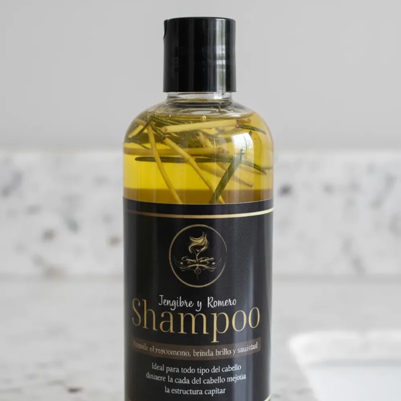 Shampoo De Jengibre Y Romero