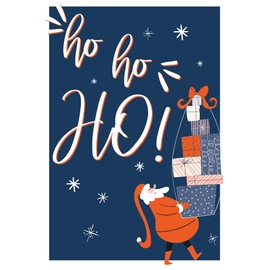 Ravensburger Puzzle 17353 Happy Holidays - Ho Ho Ho! - 99 Pieces Puzzle Moment Christmas Puzzle, Small Puzzle, Red, White