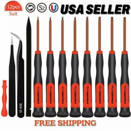 Edurable Torx Security Screwdriver Set T3 T4 T5 TR6 TR8 T9H T10H TR15 Macbook Mac Mini K0