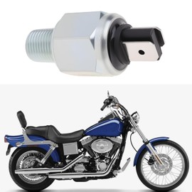 SG Store Rear Hydraulic Brake Switch for Motorcycles with O-Ring 72023-51A Compatible with Har-Ley Wide Glide