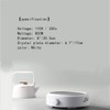 Small Electric Stove 800W Portable Countertop 6.7" Hot Plate Multifunctional