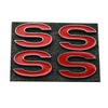 4Pcs Metal SS Front Emblems 3D Badge Replacement for1969-72 Chevelle
