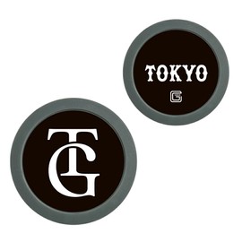 HOKUSHIN TRADING MK0486 Golf Ball Marker Yomiuri Giants Tip Marker TG Gray