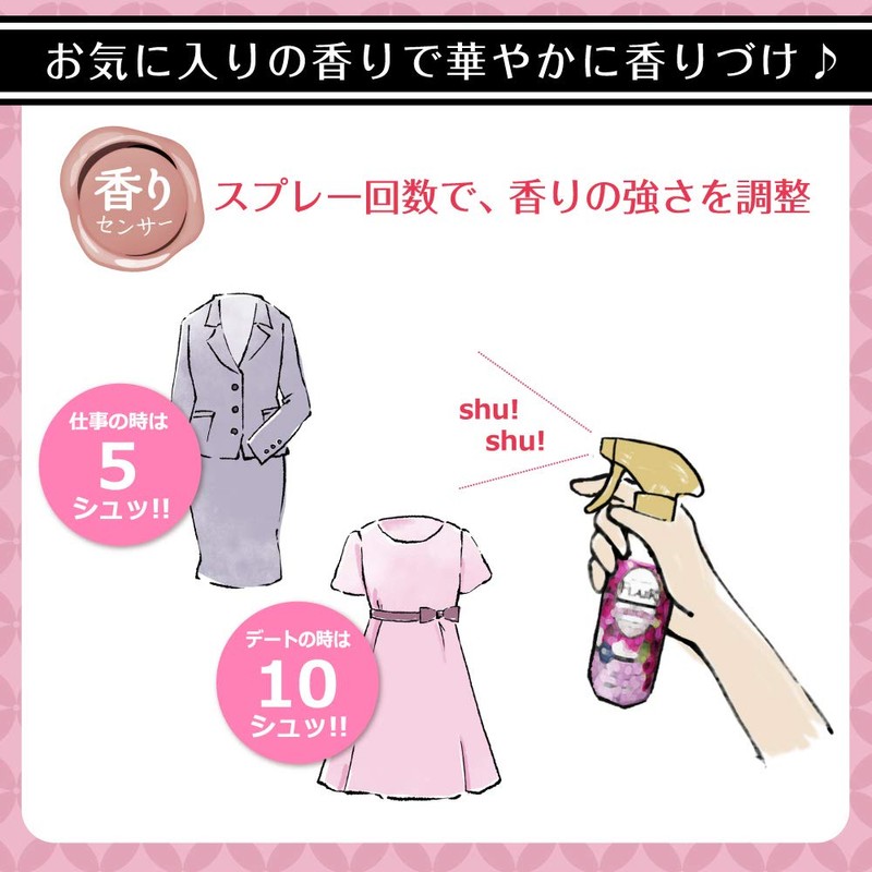 フレアフレグランスミスト 消臭・芳香剤 ドレッシー&ベリーの香り 本体 270ml