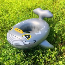 Kids Inflatable Shark Boat Swim Seat with Silver Handles (alf2119) Free Size / Free Size One Color 20ea