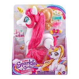 Sparkle Girlz 10" Unicorn Hair Styling Set