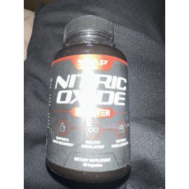 SNAP Nitric Oxide Booster 1500mg 60 Capsules Exp 6/2027 New Sealed