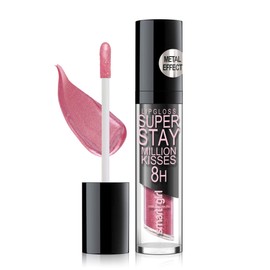 Belor Design Lip Gloss Superstay Million Kisses, Shade 214 Pink Metallic