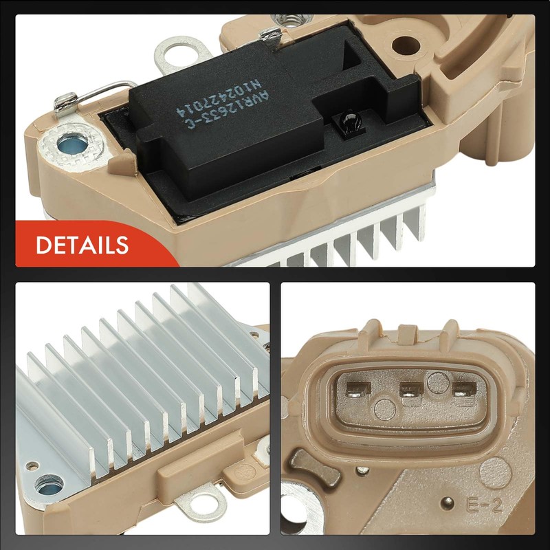 A-Premium Alternator Voltage Regulator Compatible with Mini Cooper 2002-2008 &