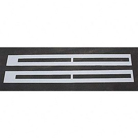 Pavement Stencil,4 in,Line,1/16
