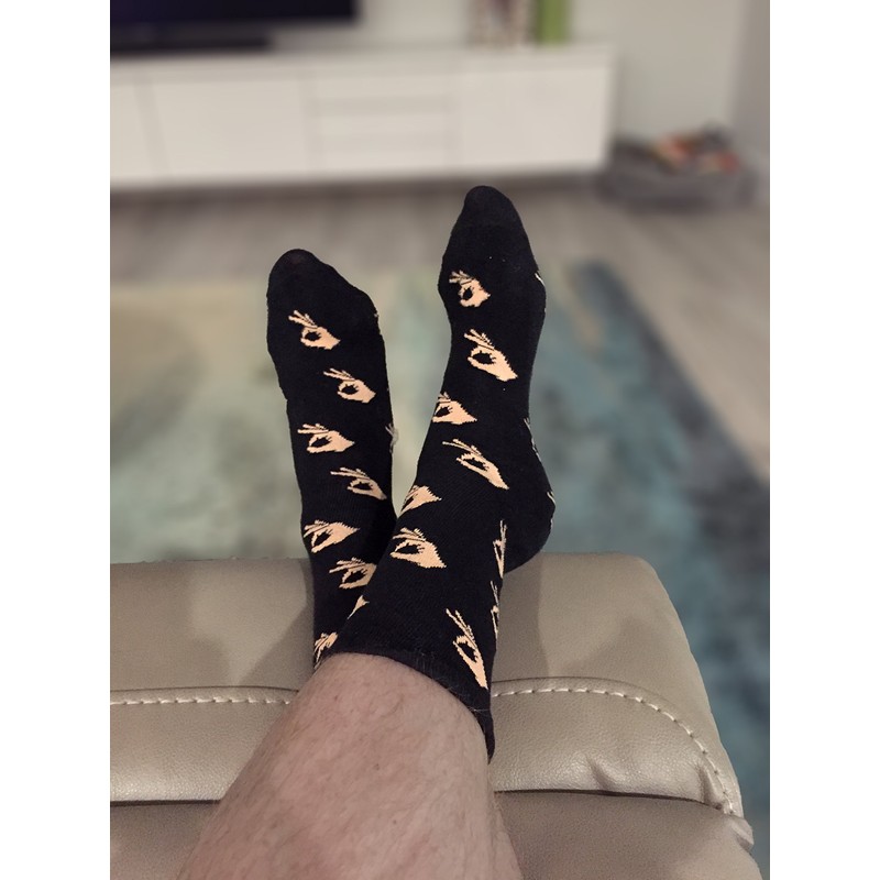 Balanced Co. Circle Game Meme - Calcetines divertidos calcetines locos