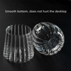 TINGJUNN Glass Coffee and Tea Jar, Airtight Glass Jar ,