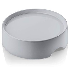 CatGuru Food Table for Cat Bowl, Non Slip Pet Feeding Station for Cat Food Bowls, Raised Stand for Food and Water Cat Bowls, Elevated Cat Feeder, Stress Free Pet Dish Stand (Grey)