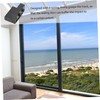 TEHAUX 3pcs Barn Door Stopper Carbon Bumper for Sliding Doors