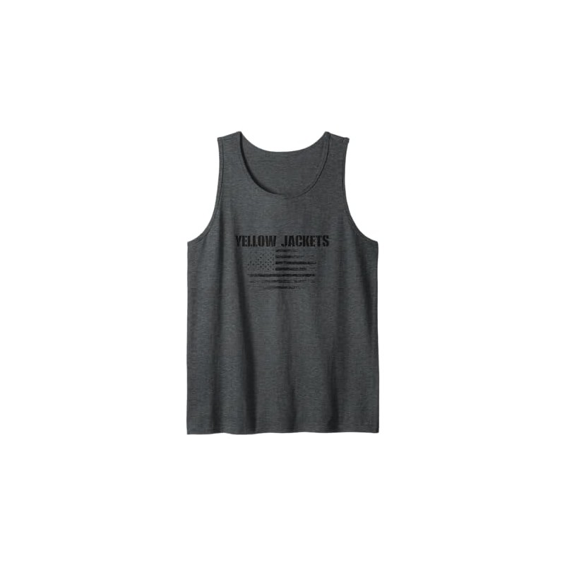 Mount Vernon Yellow Jackets USA Flag Pride Tank Top