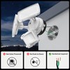 LEPOWER 30W LED Security Lights Motion Sensor Outdoor, 3200LM, 5500K,