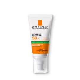 La Roche-Posay Anthelios Toque Seco FPS 50+ Protector Solar Facial para Piel Grasa, 50 ml 
