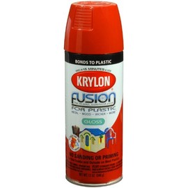 Krylon K02332001 Fusion for Plastic, Sun Dried Tomato, Gloss, 12 ounce