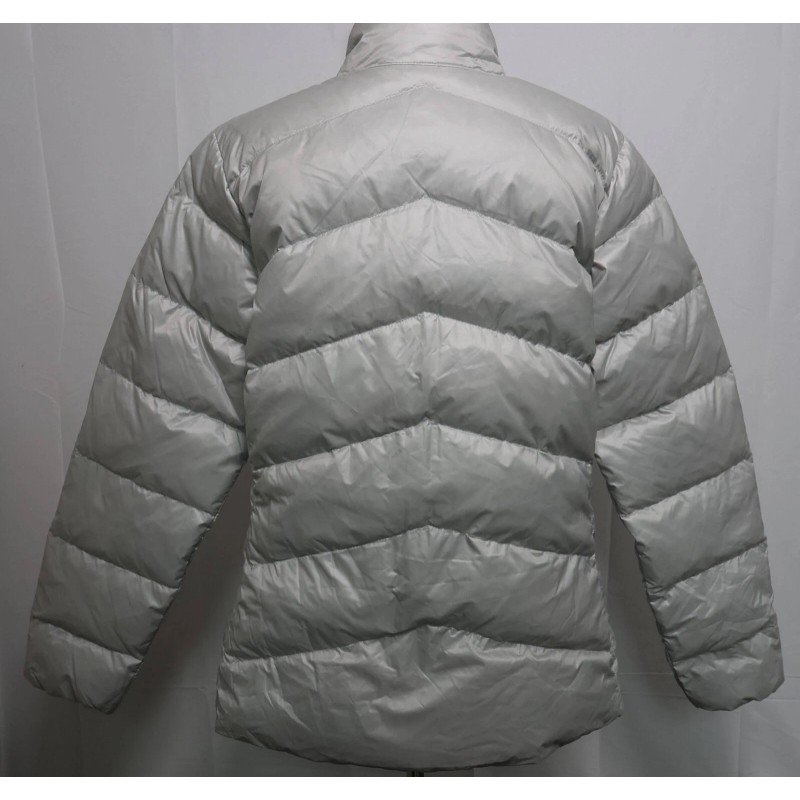 Eddie Bauer Womens Packable Down Lightweight Puffer Jacket, Silver, Sizes