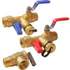 LIULO TOOL 3/4 Inch IPS Isolator Tankless Water Heater Service