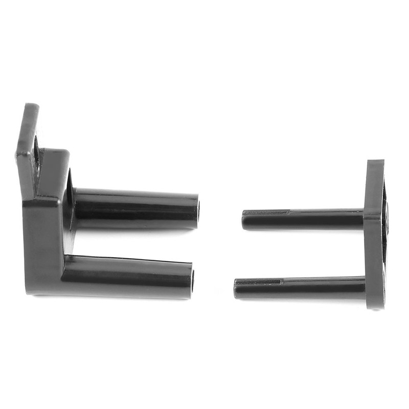Barn Door Roller Guide, Sliding Door Guide, Black Premium Plastic
