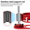 Router Lift Base Maximum 47mm Height Aluminum Alloy Stainless Steel