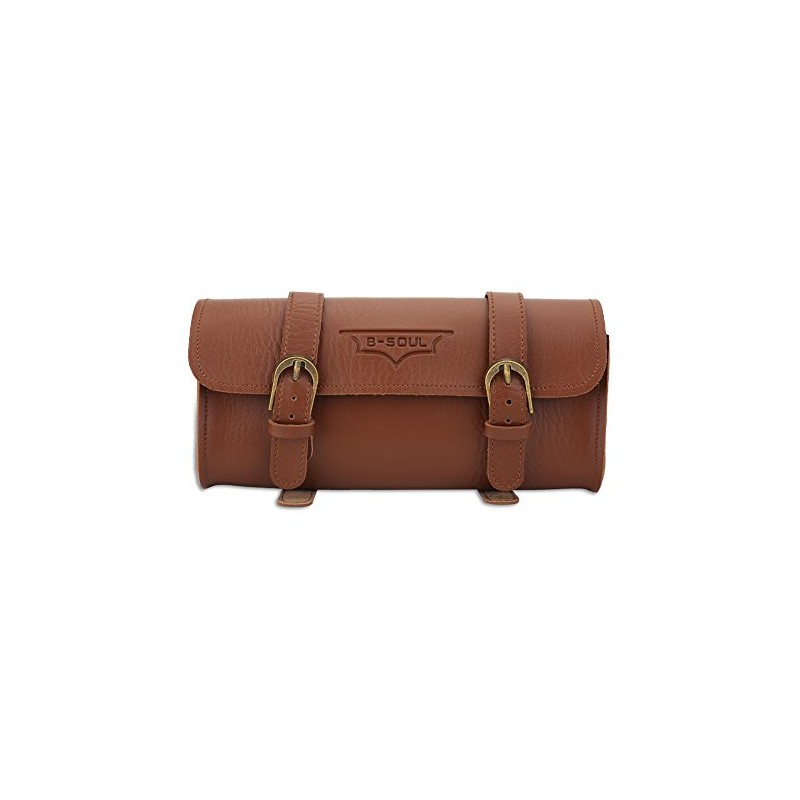 VGEBY1 Retro Style PU Leather Waterproof Front Tube Bicycle Bag