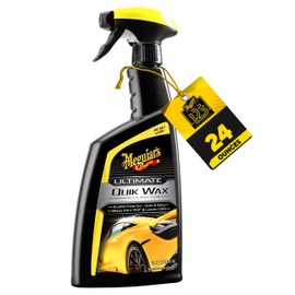 Meguiar's Ultimate Quik Wax, Durable Protection, Quick and Easy - 24 Oz Spray Bottle