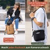 C-Rope Neoprene Camera Bag, Neoprene Pouch with Fleece Lining, Water